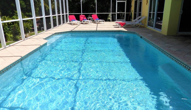 Villa Lahaina | Heated Pool Home in Cape Coral