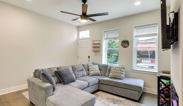 Walk to Fairmount Park: Modern Philly Townhome!