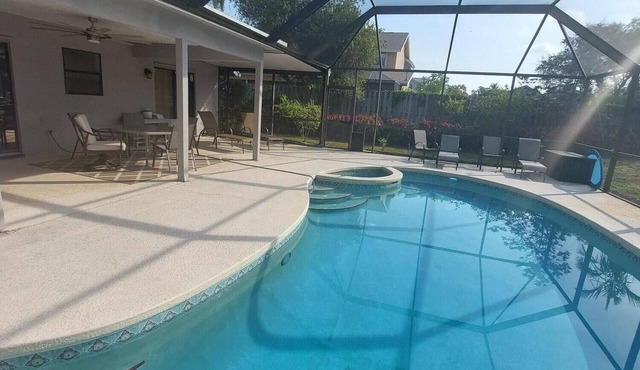 Your own Private Pool with your King Studio. Very quiet, near everything.