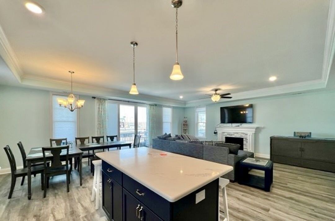 North End Condo | Stunning Beach Block 5BR/4BA Home w/Elevator & Outdoor Decks–Steps to Boardwalk