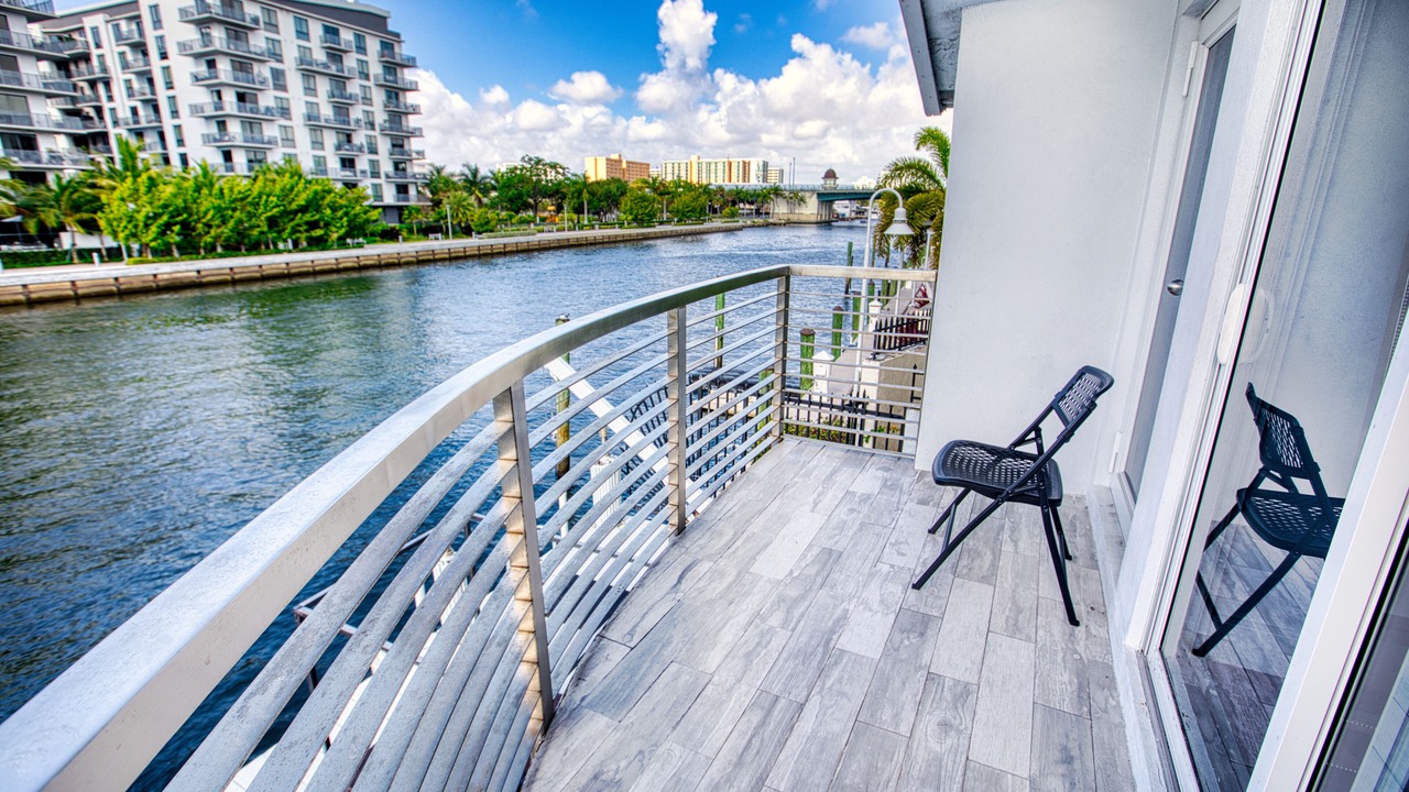 Photo of Patio Balcony in Spring Garden