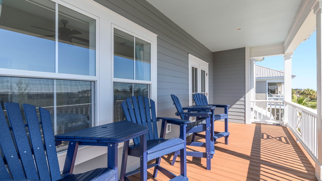 Photo of Patio Balcony in Oceanmarsh Subdivision