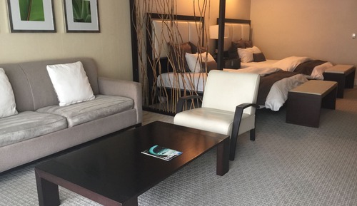 Junior Studio, Multiple Beds, Balcony (Blue Double Studio Suite)