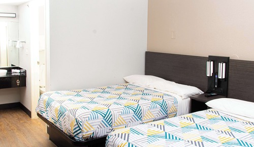 Premium Room, 2 Double Beds, Non Smoking, Refrigerator & Microwave