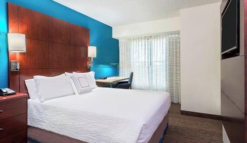 Studio, 1 Queen Bed with Sofa bed