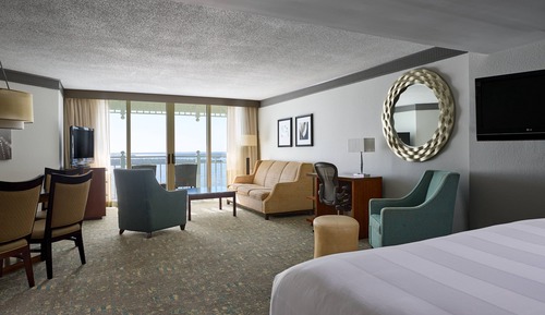 Studio, 1 King Bed with Sofa bed, Balcony, Tower (Waterfront, Sanibel Tower)