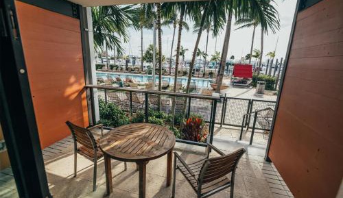 Studio with Pool View