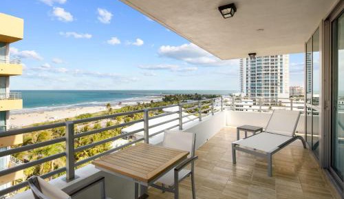 King Bedroom with Ocean View and Balcony