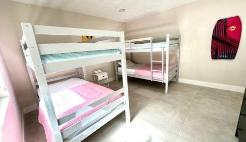 Bunk Bed in Female Dormitory Room  