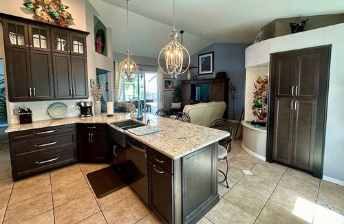 Boyette Springs House | Beautiful 40 ft Pool/Spa Home with Private Gym & Dedicated Office on Lake