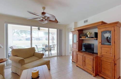 Fort Myers Condo | Desirable Gated Community, Country Club Lifestyle! Ground Floor, Pool, Tennis, Social Membership!