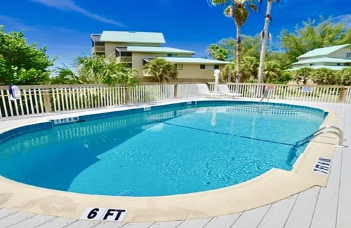 Placida Condo | Tropical Island Getaway Beachfront Gulf Views-Pool-Ferry & Grocery Delivery incl
