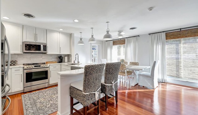 Coastal Retreat with private beach entrance at the end of the street!
