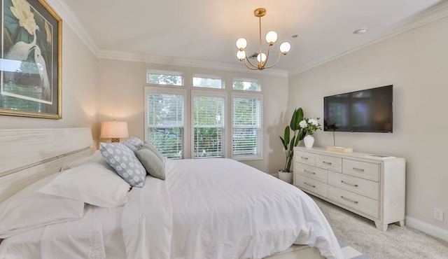 HAS POWER: Large home with saltwater pool, hot tub, outdoor games