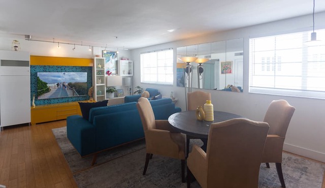 Ocean View South Beach Huge Two Story Penthouse Steps from the Beach!