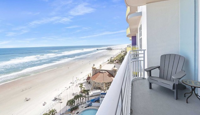Luxury 14th Floor 1 BR Condo Direct Oceanfront Wyndham Ocean Walk Resort Daytona Beach | 1403