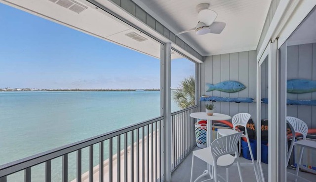 Experience luxury at Unit 84, a stunning 2-bedr 2-bath Gulf view condo in Boca Grande